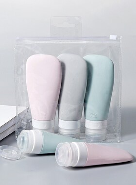 Travel, bottling shampoo, emulsion, silica gel, empty bottle