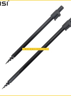 2 x p Fishing Bank s Bankstick Alunium Rod Pod Support Fishi