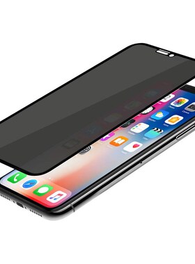 Black Private Screen Protector  iPhone X XS MAX XR Antispy T