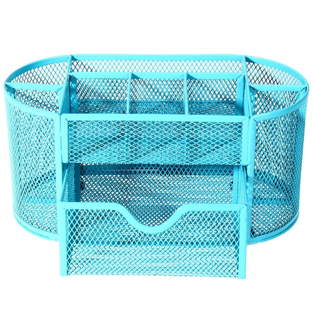 22*11*10.5cmNew Multifuction Stationery Desk Organizer 9 ce