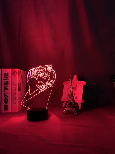 Fairy Tail Natsu Dragneel Led Night Light For Bedroom Decor