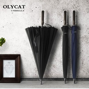 Large Wo umbrella Rain Wo 24K Windproof male Walking mbrell