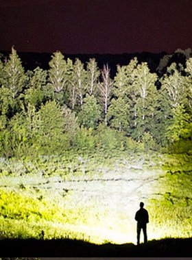 90000 lumens XLamp xhp70.2 hunting most powerful led flashli