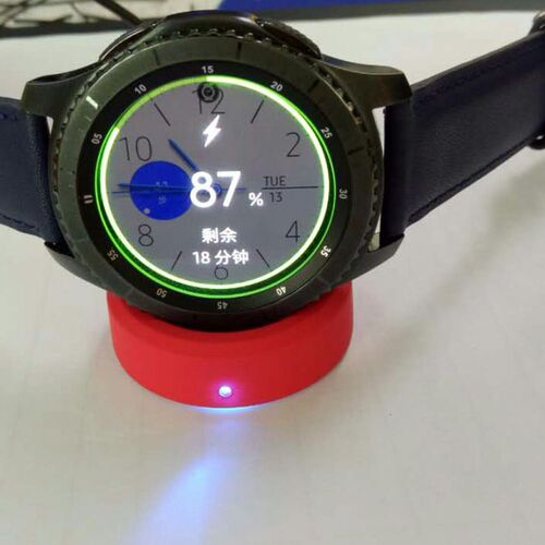 5Color Wireless Charging Dock Cradle Charger with 1M USB Cab