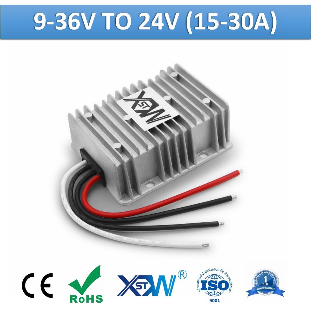 XWST DC To DC 9 36V 12V 24V To 24V 15A 20A 25A 30A Step Up