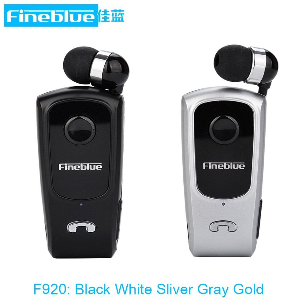 FineBlue F920 Retractable Wireless Bluetooth Earphones Hands