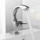 Single Mounted Handle Basin Chrome Deck Bathroom Faucets Kit