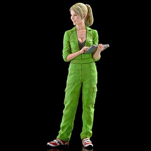 1/35 Ma.K. Female Mechanic(B) fortissimo, Resin Model figur