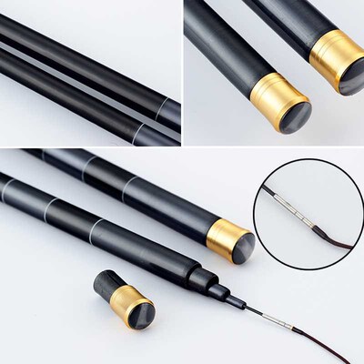 NEW Telescopic Carbon Fiber Super Hard Ultra Light Carp Fish