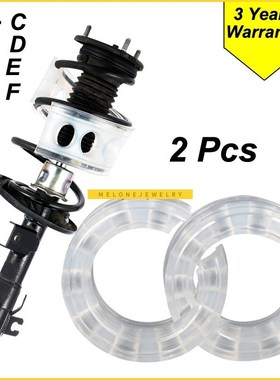 2Pcs Rubber  Shock Absorber Spring Buffers  Suspension Buffe