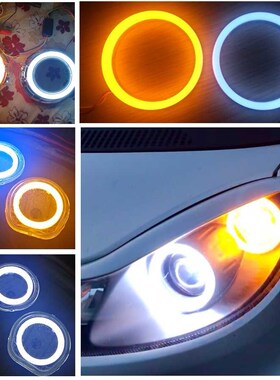 Car Angel Eyes Led Car Headlight DRL Daytime Running Light A