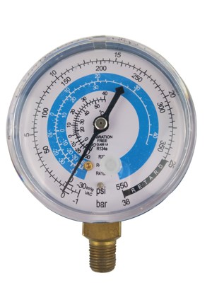 Refrigerant Low and High Pressure Gauges for Air Conditioner