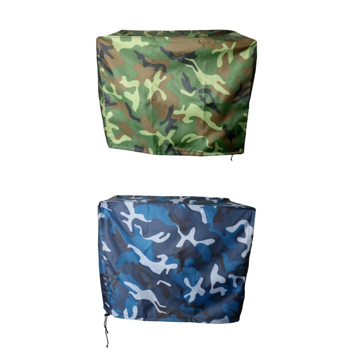 2 Pieces Waterproof Storage Outboard Boat Motor Hood Covers