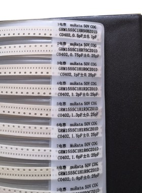 Free Shipping 0402 SMD Capacitor Sample Book 80valuesX50pcs=