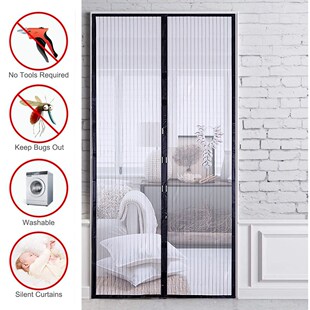Mosquito Net Curtain Magnets Door Mesh Insect Sandfly Netti