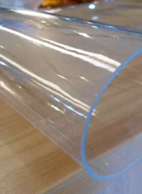 PVC plate soft glass table cloth coffee table mat transparen