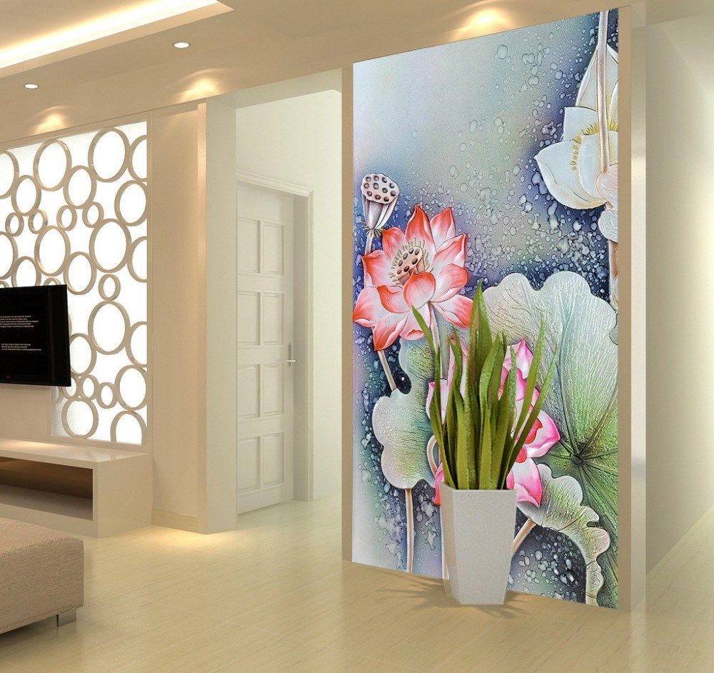 custom size  top grade vintage chinese style art opaque self