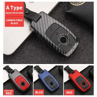 Car Key Case Cover Shell For Mercedes Benz E C Class E43 E30