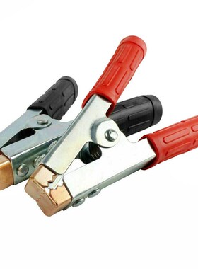2Pcs Car Alligator Clips Battery Clamps for Electrical Jumpe