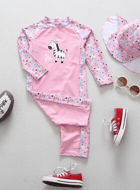 0-6T Infant Baby Swimwear One Piece Children's Swimsuit for