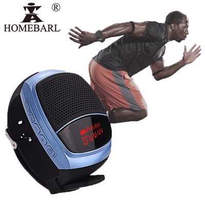 HOMEBARL Speaker Watch Radio-Support U6 Running-Wrist Hand-B