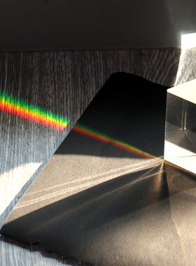 1PC 30x30x50mm Triangular Prism Optical Prisms Glass Physic