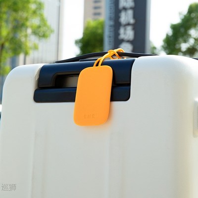 Silica gel luggage tag, luggage tag, boarding pass, portable