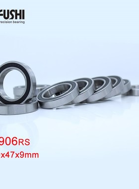 6906 2RS Bearing ABEC 1 (10PCS) 30x47x9 mm Thin Section 690