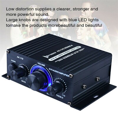 HIFI Digital Stereo Audio Mini AK170 Power Amplifier Stereo