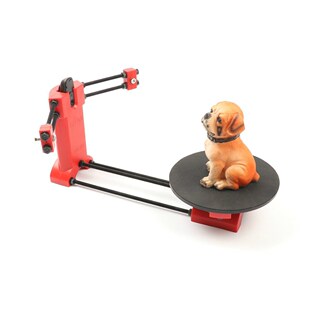 HE3D 3d scanner DIY kit,  red injection molding plastics,la