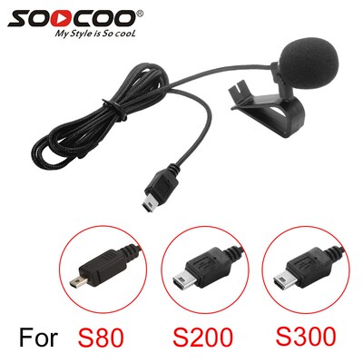 SOOCOO Accessories Expanded Microphone MIC Mike with Holder