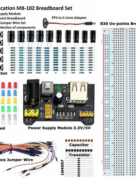 MB102 Breadboard  MB 102 Protoboard Electronic Component Ki