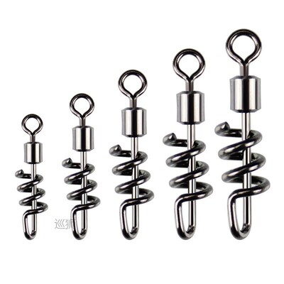 20Pcs/Bag Rolling swivel Barrel Swivel Fishing Hook Accessor