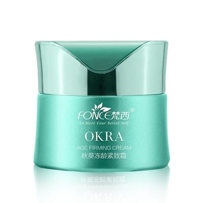 Fonce Okra Freezing Age Firming Cream 50g Anti Aging Moistu