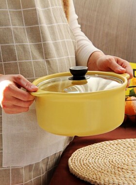 Ceramic Pot Stew Milk Pot High Temperature Dry Burning Casse