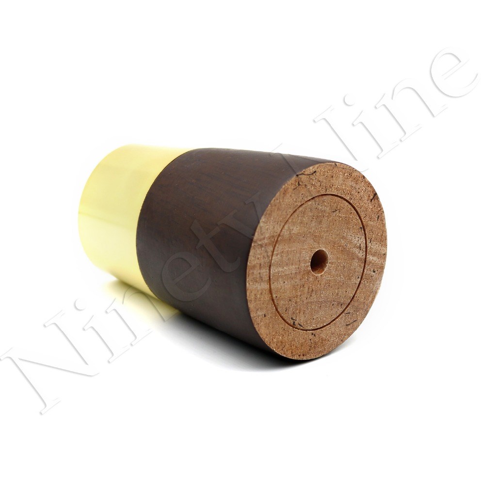 4Pcs 83X55X40mm Walnut Color Zinc alloy Furniture wooden fee