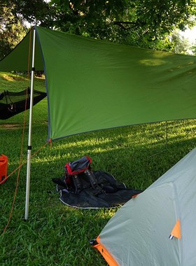 2020 NEW 95-230 cm 3-section Telescopic Pole for Tarp Shelte