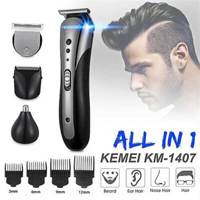 3 In 1 Electric Hair Trimmer Rechargeable Cordless Professio