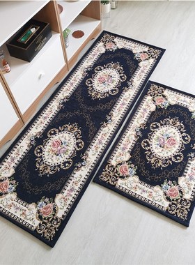 Floor Mat Kitchen Rug Door Runner Washable Jacquard Kitchen