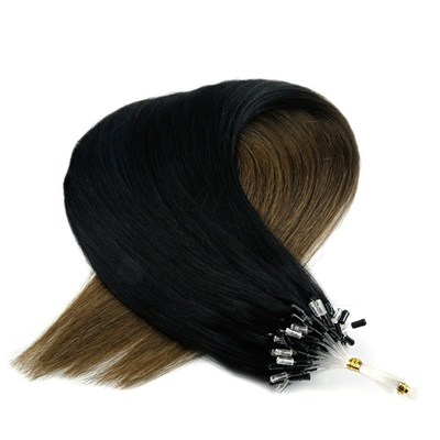 Loop Micro Ring Machine Made Remy Hair Extension  Human