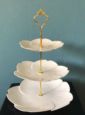 Tray Tableware Cake-Rack Wedding-Plates Afternoon Tea Platea