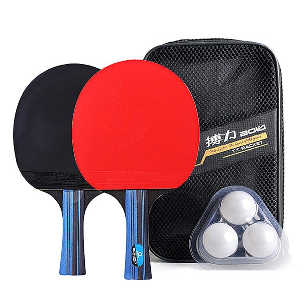 Best Quality Table Tennis Racket Ping Pong Paddle Set Table_虎窝淘