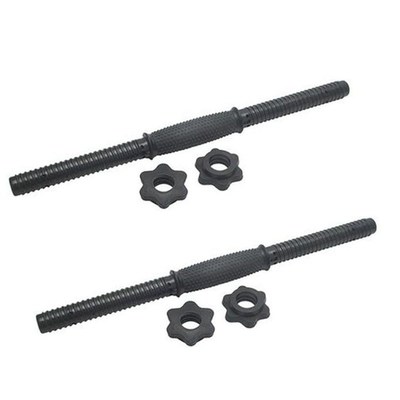 Dumbbell-Handle-Set Threaded Exercise Fitness Adjustable Hom