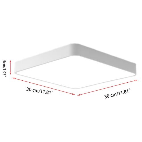 2021 New Square Led Acrylic Ultra-Thin Ceiling Light For Bed