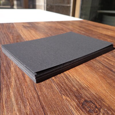 10pcs Double-sided Blank Kraft Paper Cards Word Message Card