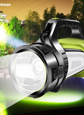 Portable Camping Light USB Rechargeable Handheld Flashlight