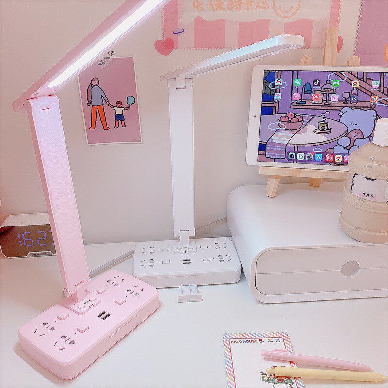 Socket Usb Table Lamp Creative Mobile Phone Charging Multi