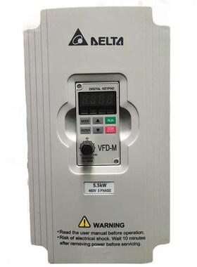 Delta Inverter 5.5 KW VFD055M43A 3 Phase 380V to 460V Rated