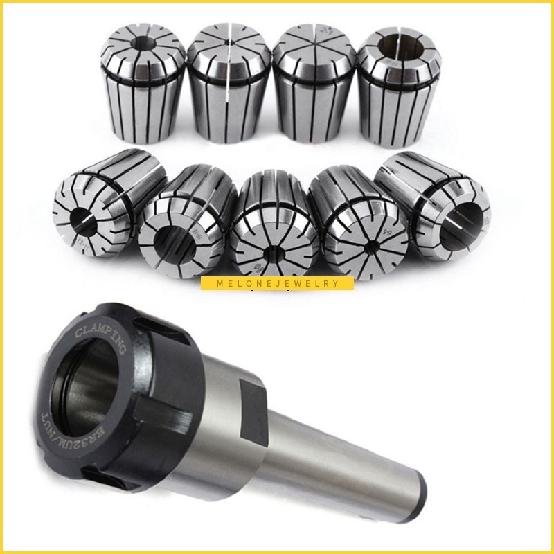 SHGO HO-10Pcs ER32 Spring Collets Set 2/4/6/8/10/12/16/18/20