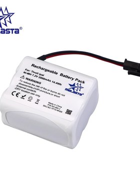 MELASTA 7.2V 2000mAh NiMH Radio Battery Pack for Tivoli PAL